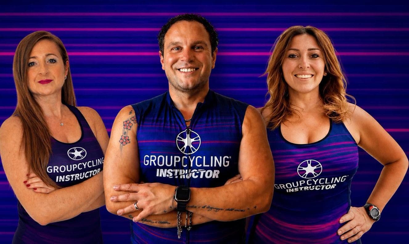 Il team: Valeria, Giancarlo, Gabriella